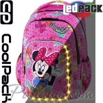 Cool Pack LED Светеща ученическа раница Spark L Minnie Tropical B45301